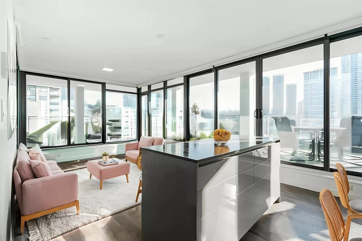 Family Room Photo of 303 4488 Juneau Street, Burnaby, BC