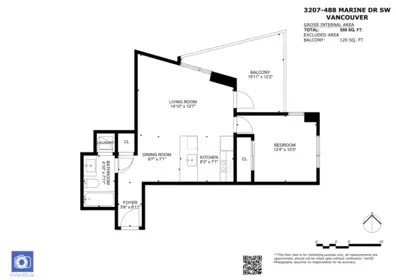 Walk-In Closet Photo of 3207 488 SW Marine Drive, Vancouver, BC