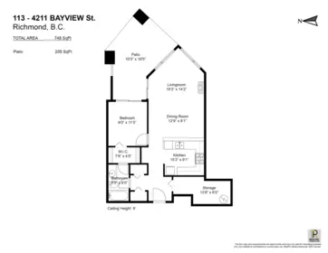 113 4211 Bayview Street, Richmond, BC, Richmond — Apartment/Condo for sale