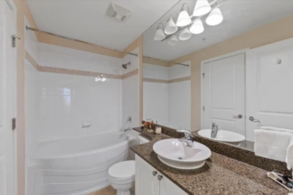 Guest Bathroom Photo of 113 4211 Bayview Street, Richmond, BC