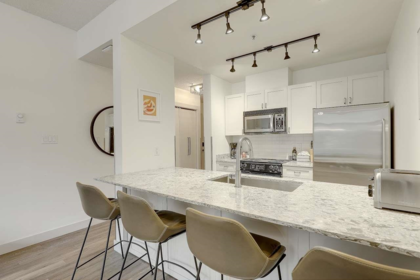Kitchen Photo of 110/111 4573 Chateau Boulevard, Whistler, BC
