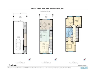 Basement Recreation Room Photo of 59 935 Ewen Avenue, New Westminster, BC