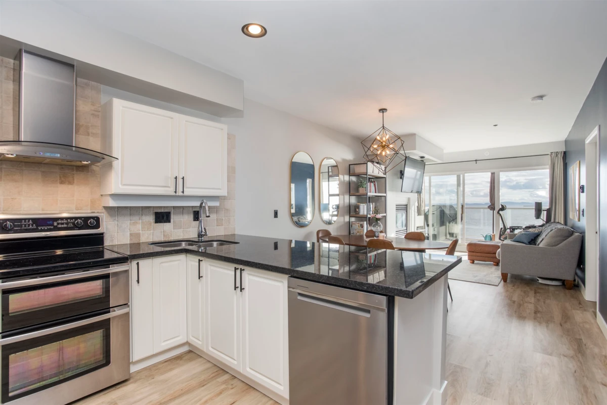 Living Room Photo of 308 1120 Tsatsu Shores Drive, Tsawwassen, BC
