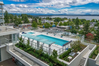 Outdoor Deck Photo of 402 15165 Thrift Avenue, Surrey, BC