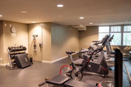 Basement Recreation Room Photo of 403 9232 University Crescent, Burnaby, BC
