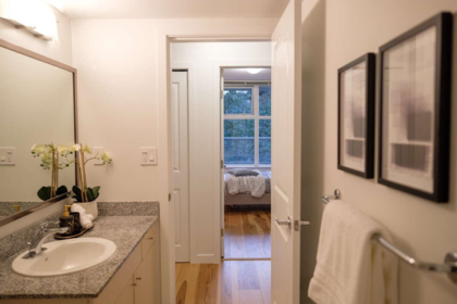 Primary Bathroom Photo of 403 9232 University Crescent, Burnaby, BC