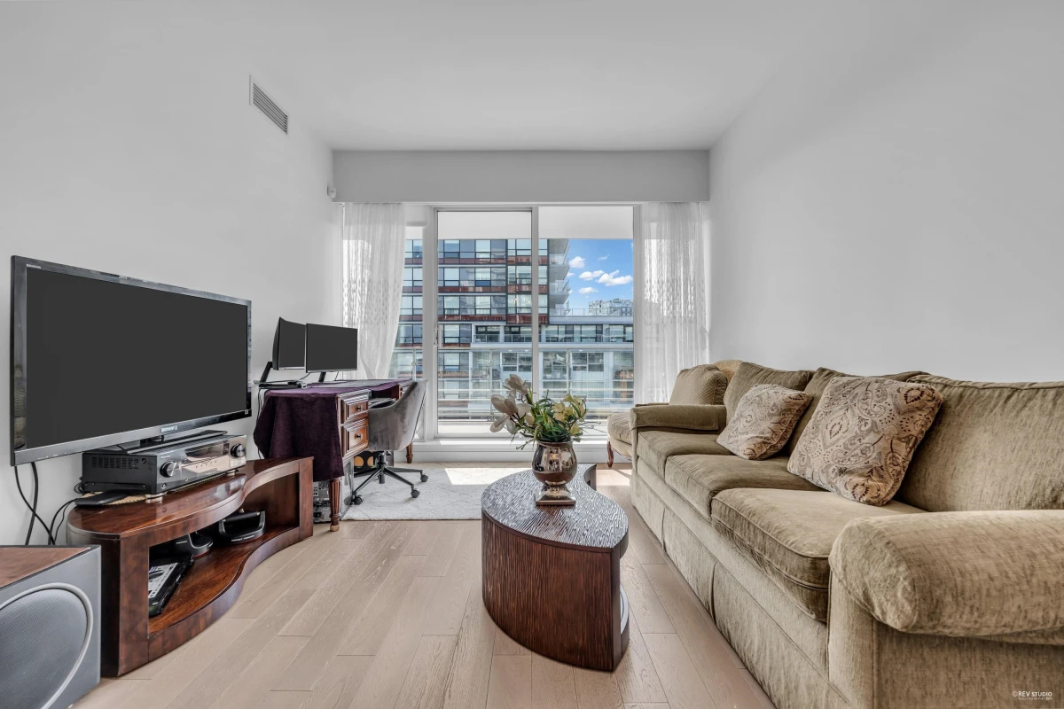 Living Room Photo of 403 6699 River Road, Richmond, BC