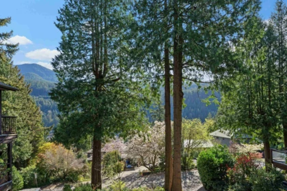 Aerial View of 6524 Wellington Avenue, West Vancouver, BC