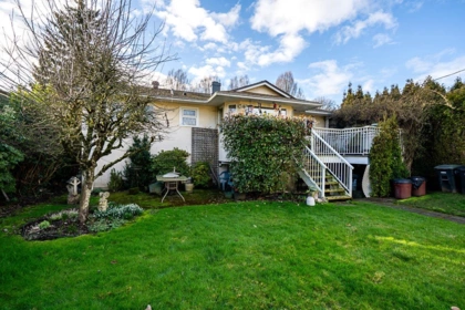 Aerial View of 7430 Boundary Road, Burnaby, BC
