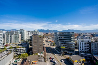 Aerial View of 1119 180 E 2nd Avenue, Vancouver, BC