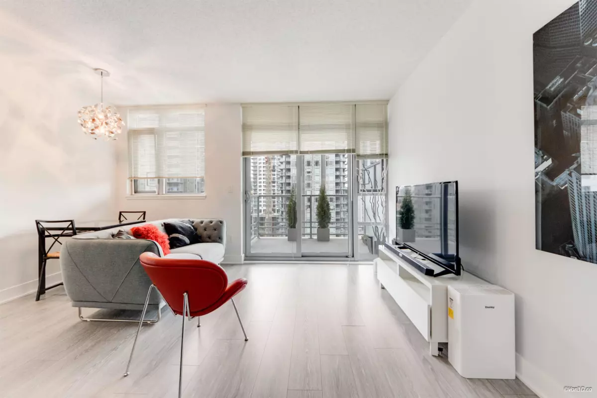 Living Room Photo of 1807 1155 The High Street, Coquitlam, BC