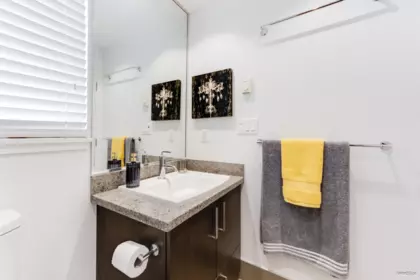 Guest Bathroom Photo of 1807 1155 The High Street, Coquitlam, BC