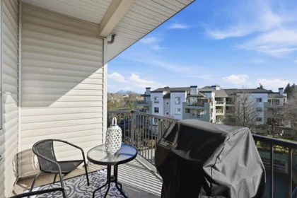 Outdoor Patio Photo of 421 5430 201 Street, Langley, BC