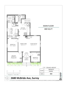 Outdoor Patio Photo of 2680 Mcbride Avenue, Surrey, BC