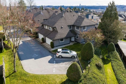 Aerial View of 75 2615 Fortress Drive, Port Coquitlam, BC