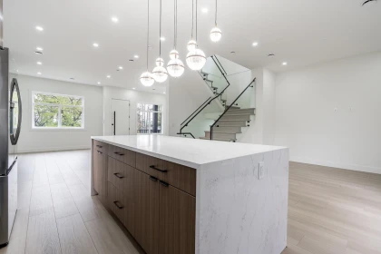 Kitchen Island Photo of 1 5953 Winch Street, Burnaby, BC