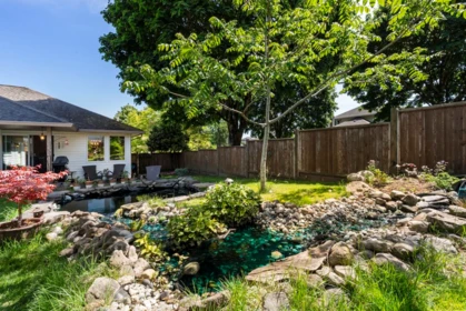 Aerial View of 9109 160a Street, Surrey, BC