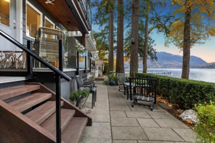 Backyard Photo of 173 First Avenue, Cultus Lake, BC