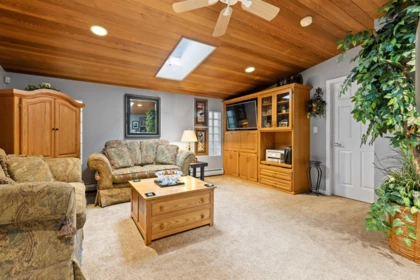 Basement Recreation Room Photo of 173 First Avenue, Cultus Lake, BC