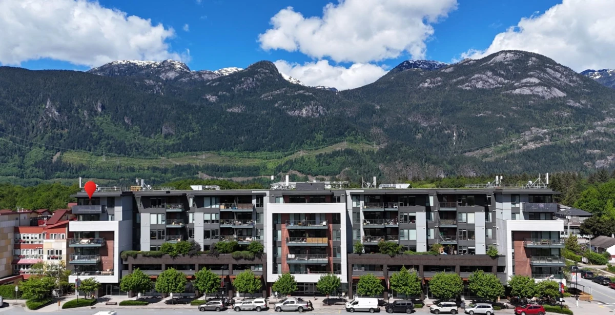 Exterior Rear Photo of 604 37881 Cleveland Avenue, Squamish, BC