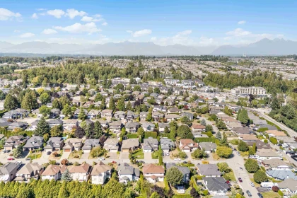Aerial View of 19113 62a Avenue, Surrey, BC