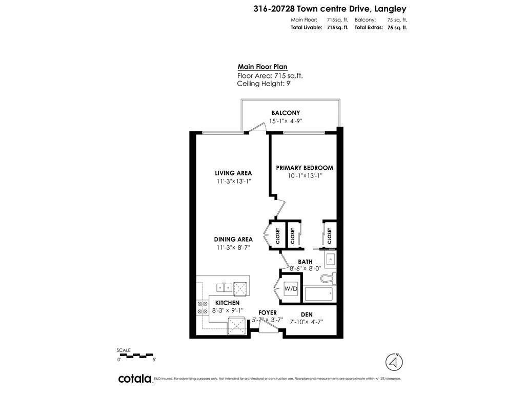 Living Room Photo of 316 20728 Willoughby Town Centre Drive, Langley, BC