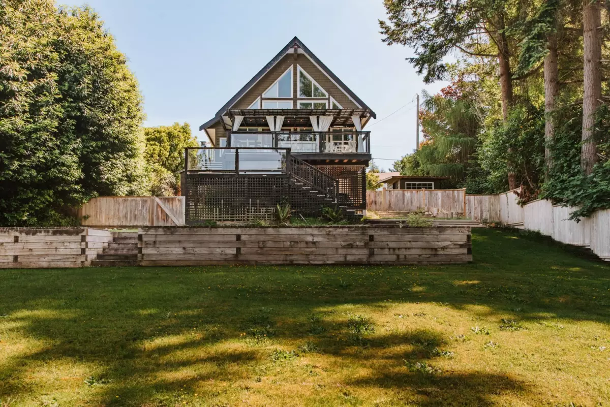 Exterior Rear Photo of 4981 Geer Road, Sechelt, BC