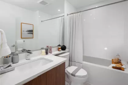 Powder Room Photo of 1603 699 Whiting Way, Coquitlam, BC