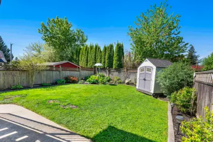 Backyard Photo of 9603 St. David Street, Chilliwack, BC