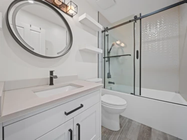 Basement Recreation Room Photo of 3 10238 155a Street, Surrey, BC