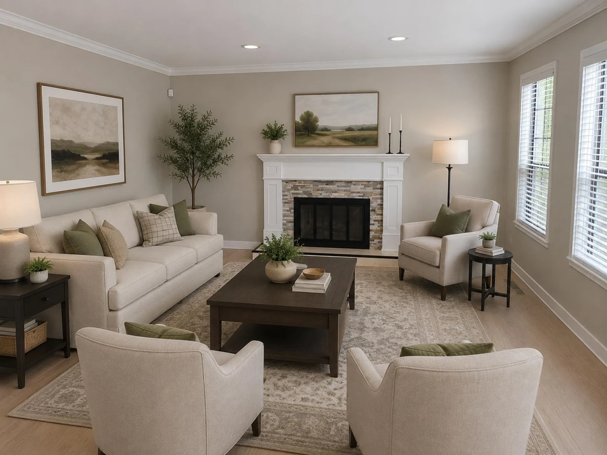 Living Room Photo of 9224 Evancio Crescent, Richmond, BC
