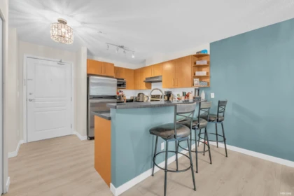 Kitchen Island Photo of 411 3388 Morrey Court, Burnaby, BC
