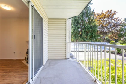 Backyard Photo of 105 5360 205 Street, Langley, BC