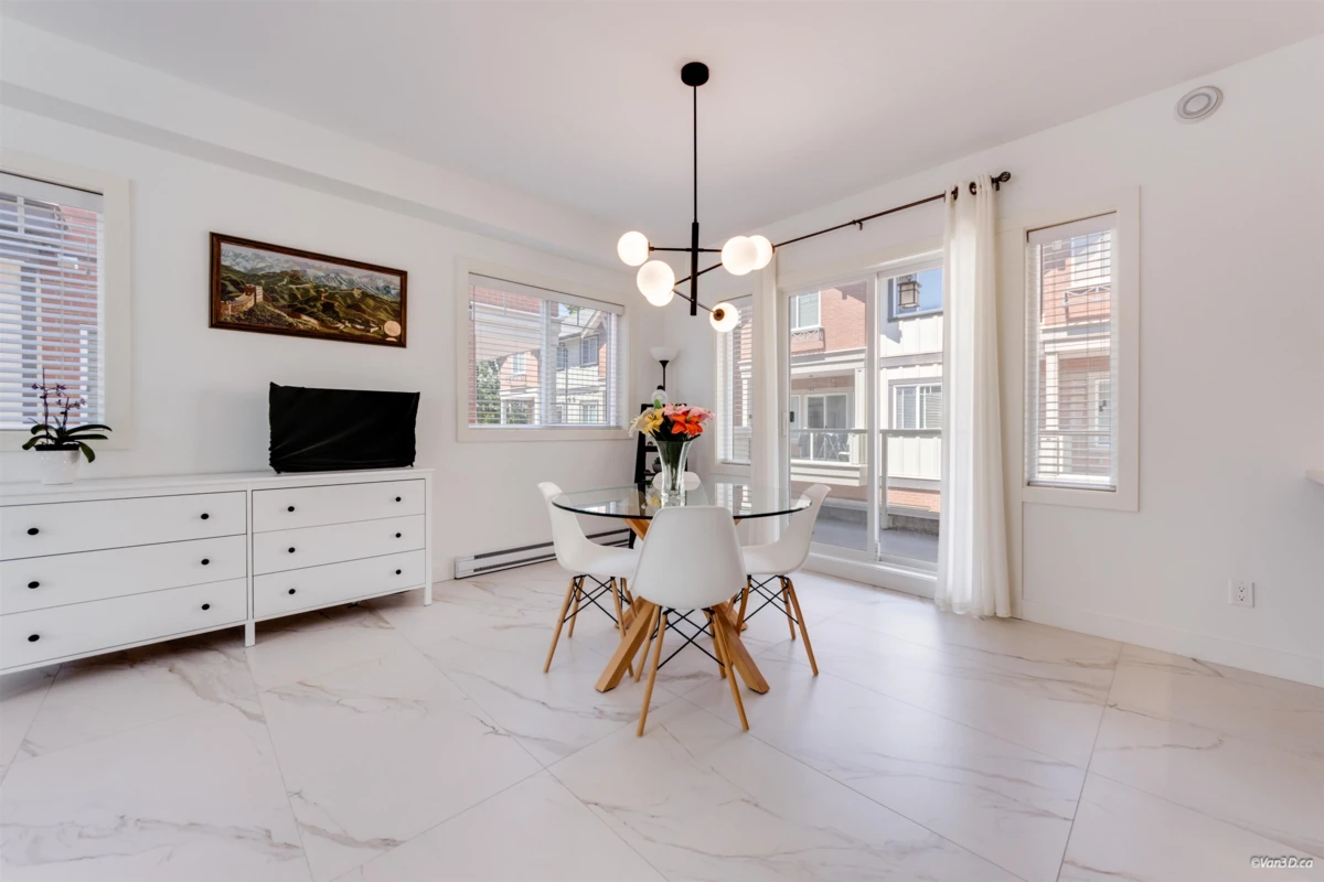 Living Room Photo of 9 7199 Moffatt Road, Richmond, BC