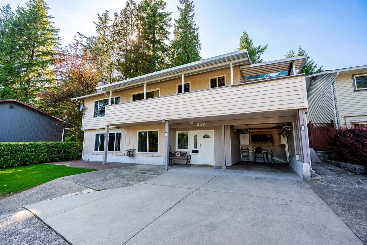 Exterior Rear Photo of 259 College Park Way, Port Moody, BC