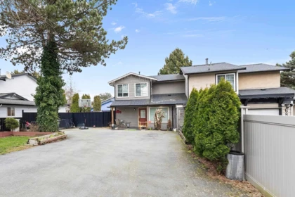 Aerial View of 6860 134 Street, Surrey, BC