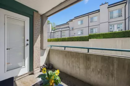 Outdoor Deck Photo of 104 1575 Best Street, White Rock, BC