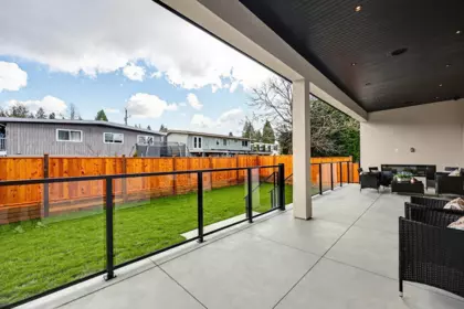 Aerial View of 821 Prospect Street, Coquitlam, BC