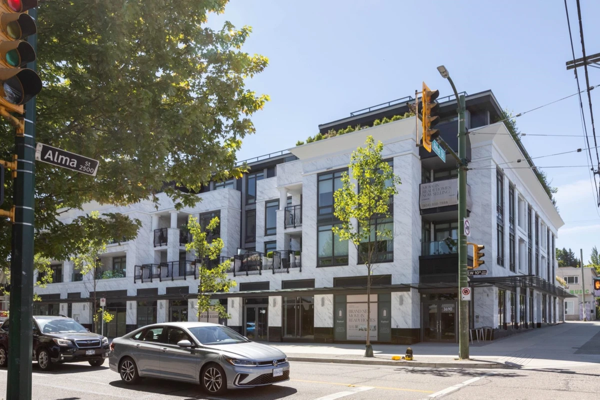 Exterior Rear Photo of 310 3668 W 10th Avenue, Vancouver, BC
