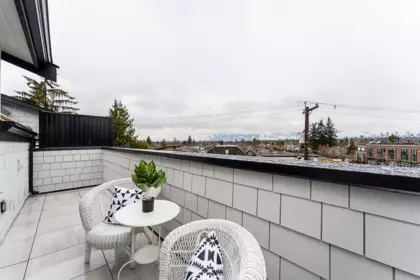 Outdoor Deck Photo of 1 2837 Oliver Crescent, Vancouver, BC
