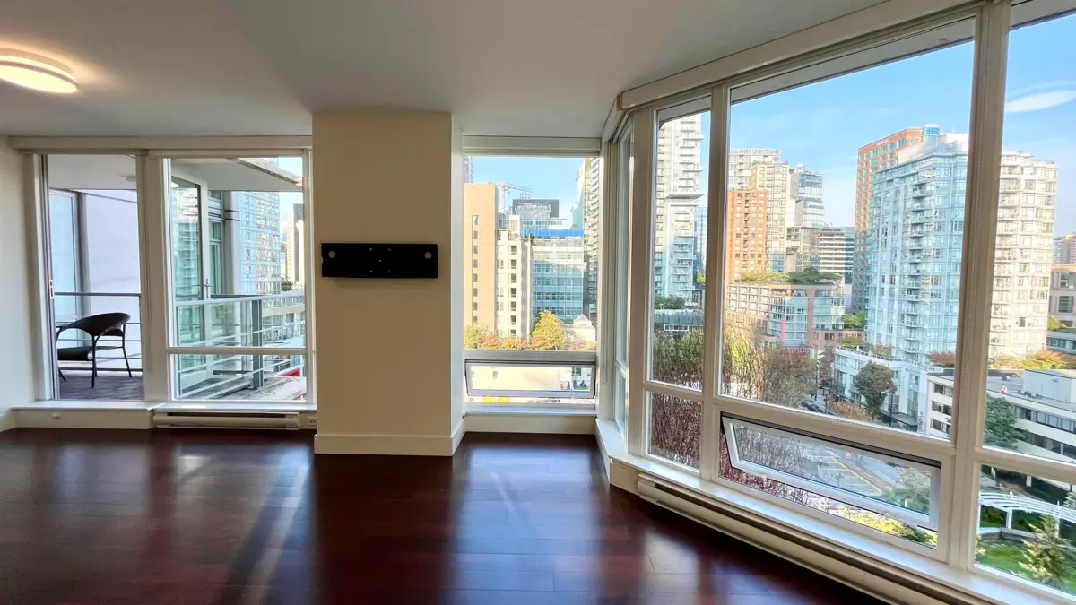 Living Room Photo of 1107 565 Smithe Street, Vancouver, BC