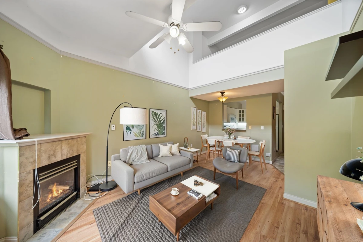 Living Room Photo of 410 14377 103 Avenue, Surrey, BC