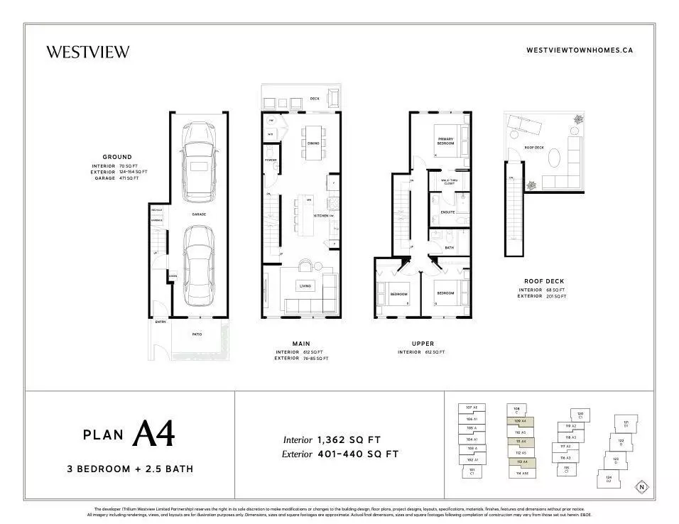 Living Room Photo of 109 1301 Brewster Drive, Coquitlam, BC