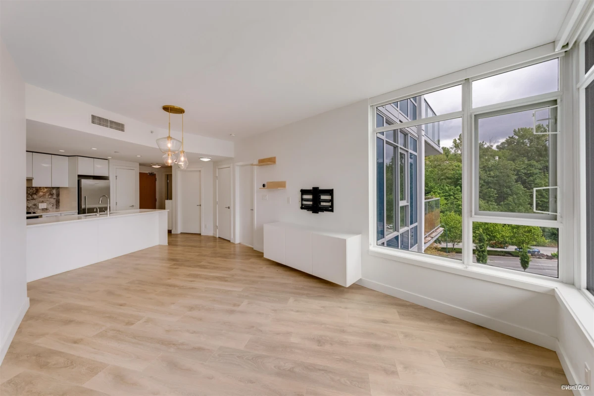 Living Room Photo of 615 3557 Sawmill Crescent, Vancouver, BC