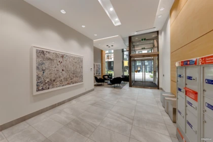 Aerial View of 615 3557 Sawmill Crescent, Vancouver, BC