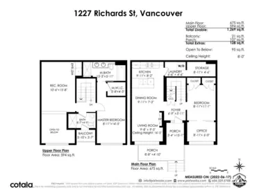 Backyard Photo of 1227 Richards Street, Vancouver, BC