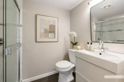 Guest Bathroom Photo of 104 1371 Foster Street, White Rock, BC