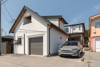 Aerial View of 1342 E 60th Avenue, Vancouver, BC