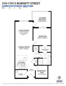 Basement Recreation Room Photo of 510 11913 Burnett Street, Maple Ridge, BC