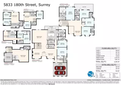 Family Room Photo of 5833 180 Street, Surrey, BC